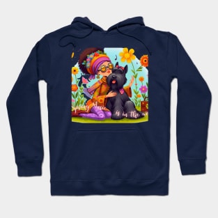 Dog Mom & Furbaby Festival Adventure Hoodie